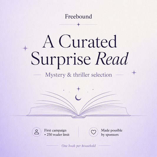 Claim a Free Mystery/Thriller Book